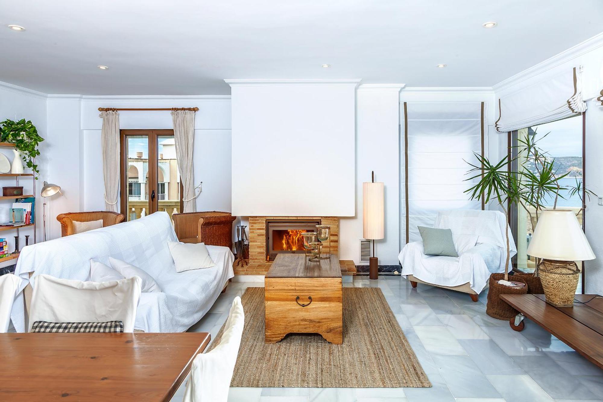 Mar-Beach Front Apartment In Javea Exterior photo